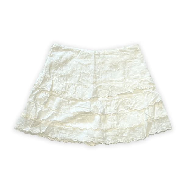 Cotton punching skirt&pants