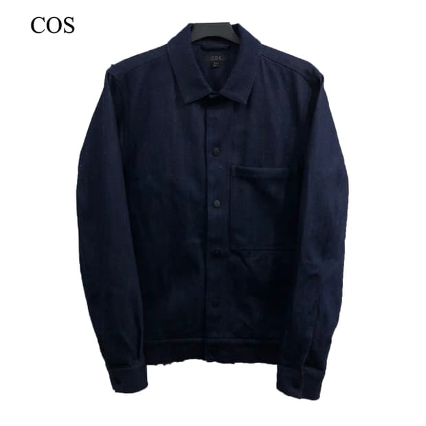 (미사용) S(M) 코스 데님 트러커 자켓