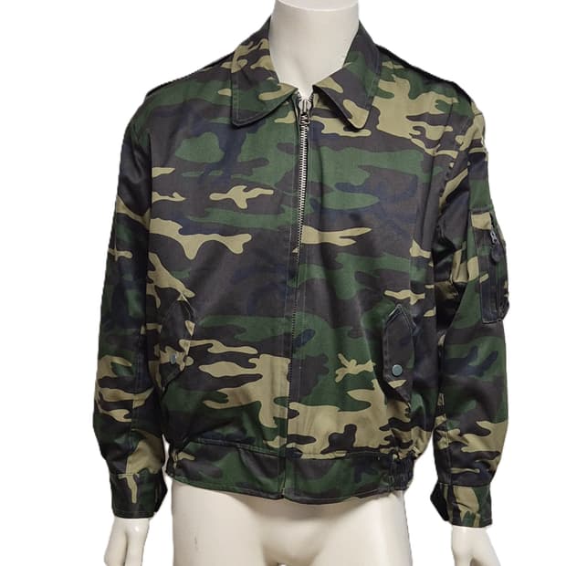 육군 구형 사제 특전사 독사무늬 잠바 점퍼 자켓 전투복 (L)