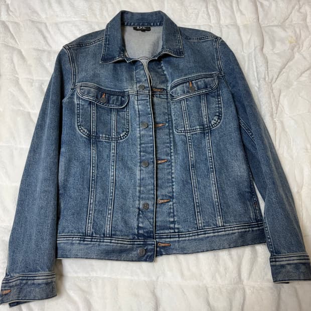 아페쎄 apc 데님 트러커 자켓 중청 / L