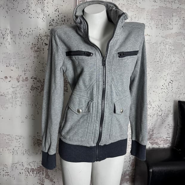 Buckaroo gray zip up