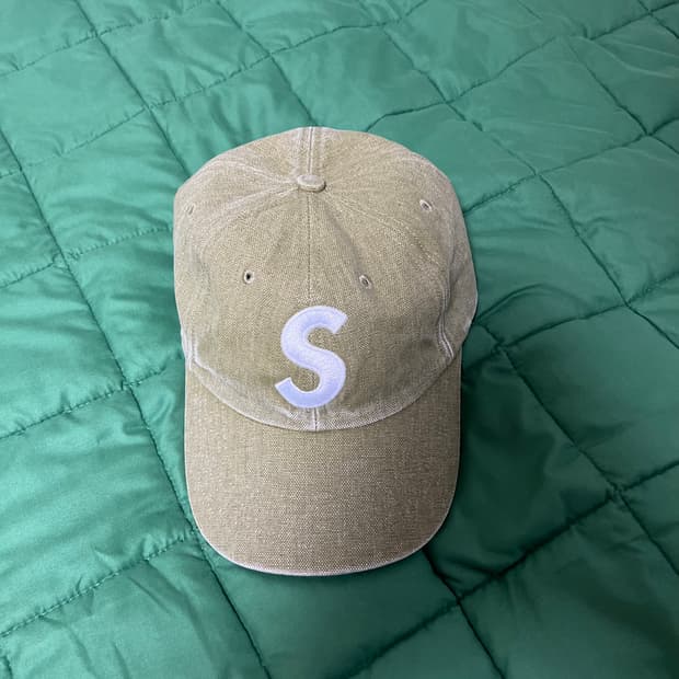 슈프림 s로고 캡