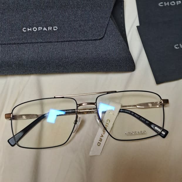 풀구성 미착용) 쇼파드 23K 안경테