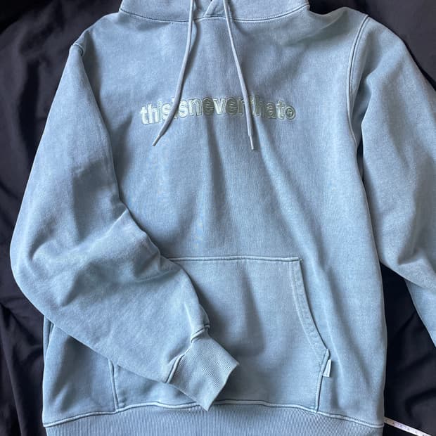 디스이즈네버댓 후드 블루
