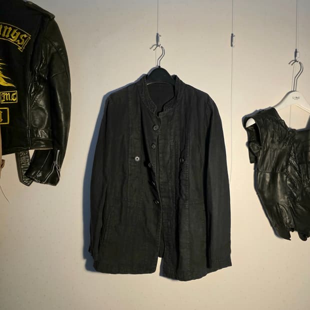 Casey vidalenc button detail jacket