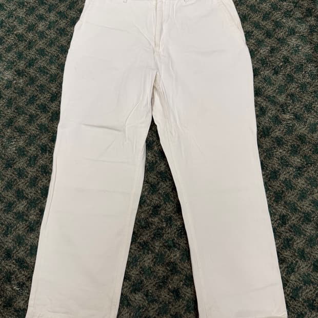 트레셔 화이트 치노팬츠