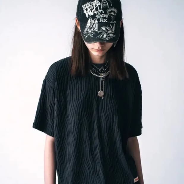 정글스  25ss 그래피티 프린트 워싱 볼캡