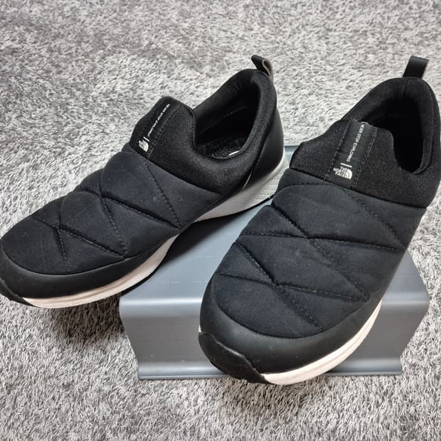 노스페이스 남성 패딩 슬립온 방한화 270