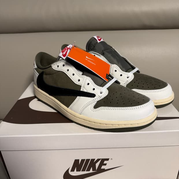 나이키 조던1 스캇 올리브 260