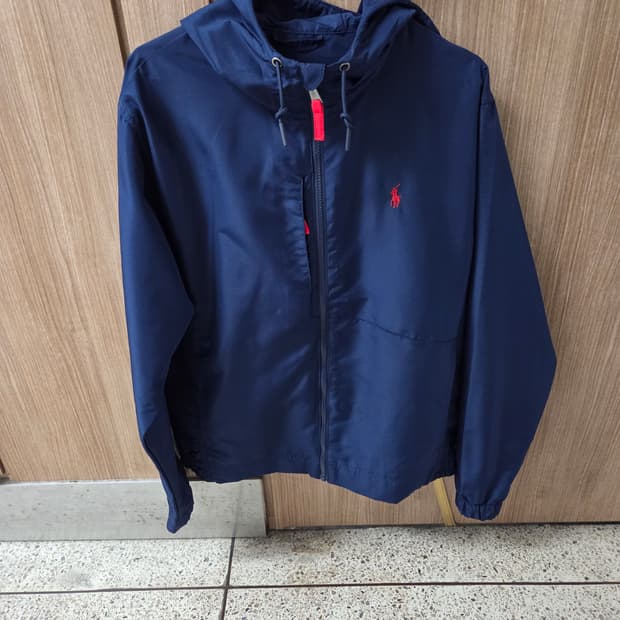 폴로 qr코드 바람막이 m