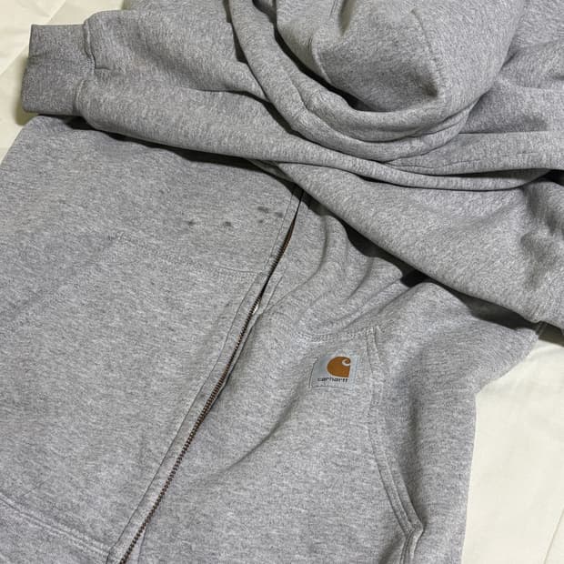 칼하트 후드집업 그레이 s