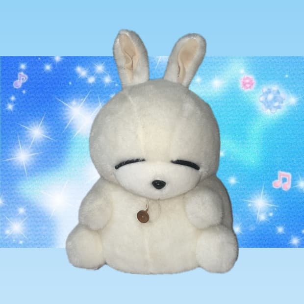 고전 빈티지인형 마시마로 보관함 엽기토끼 보관함