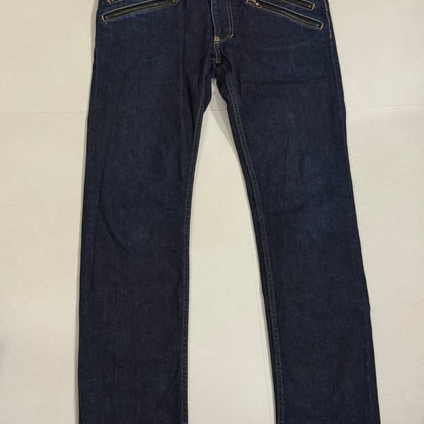 Pledge riri zipper denim