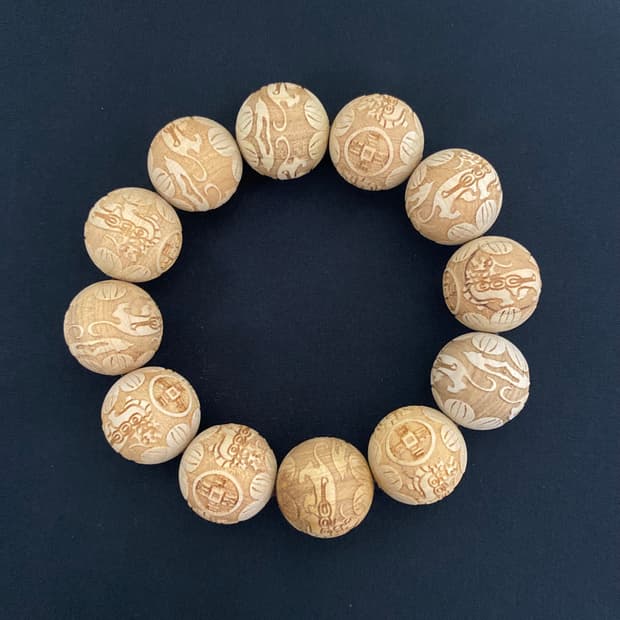 백단목 단주 팔찌 20mm