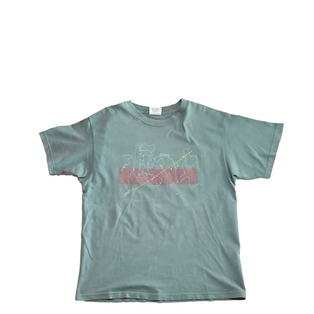 90s late 00s sonic youth green note shir