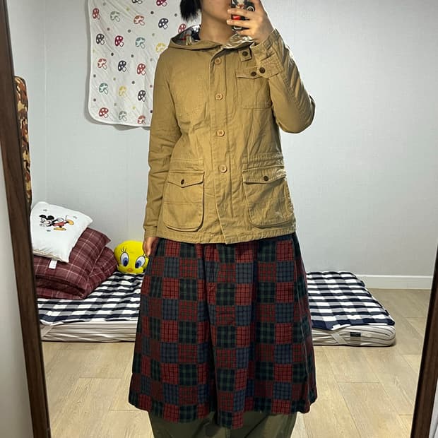 Smith’s American 스미스 아메리칸 체크 워크 자켓