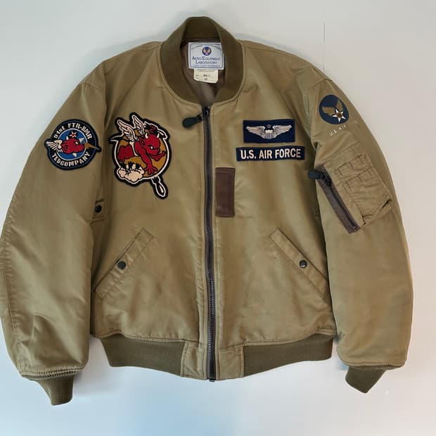 TED COMPANY ma-1 jacket