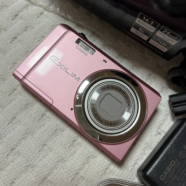 카시오 EX-ZS5 (EX-Z27) 핑크 풀박 (코르티스 디카)