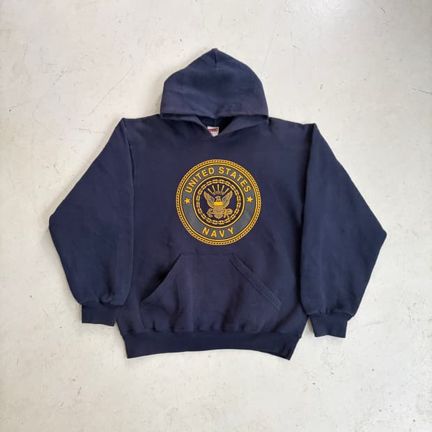 US NAVY SOFFE OG 빈티지 후드티 M