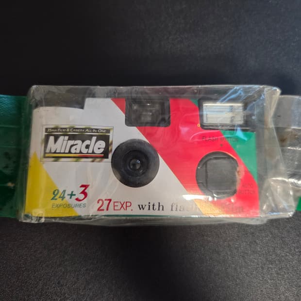Miracle 빈티지 일회용 필름 카메라