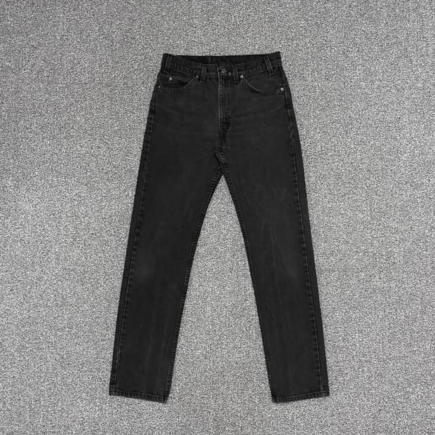90s 빈티지 리바이스 505 블랙 허리40cm