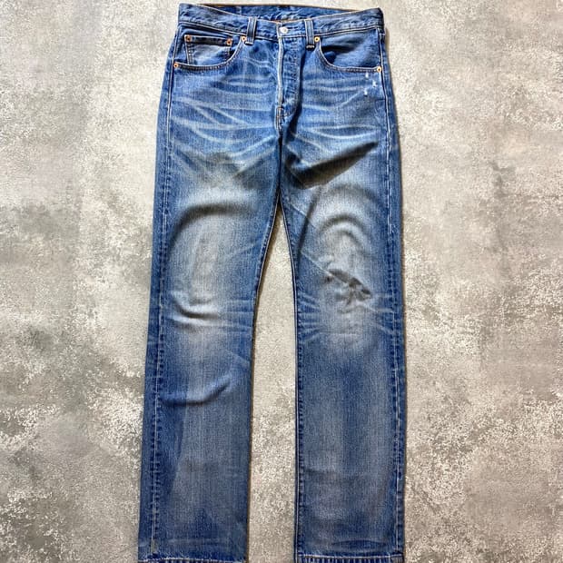 [32] Levi's 501 리바이스 레귤러 핏 데님팬츠