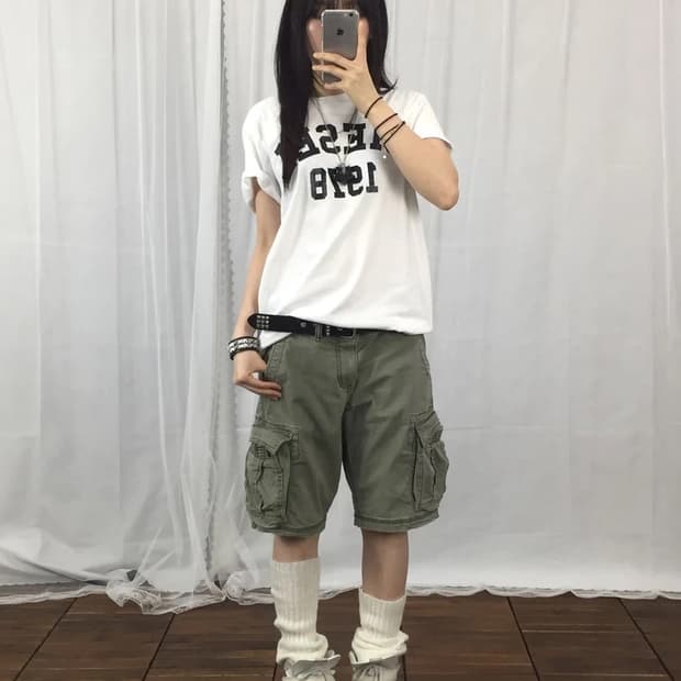 Diesel 1978 White Logo Tee
