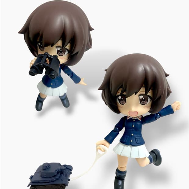 큐포쉬 걸즈앤판처 아키야마 유카리 피규어