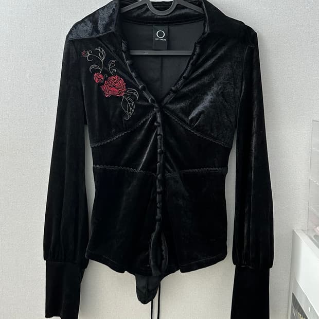 Ozz oneste velvet corset top