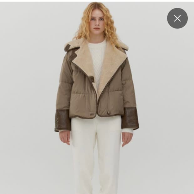 앳코너 패딩 예리 착용