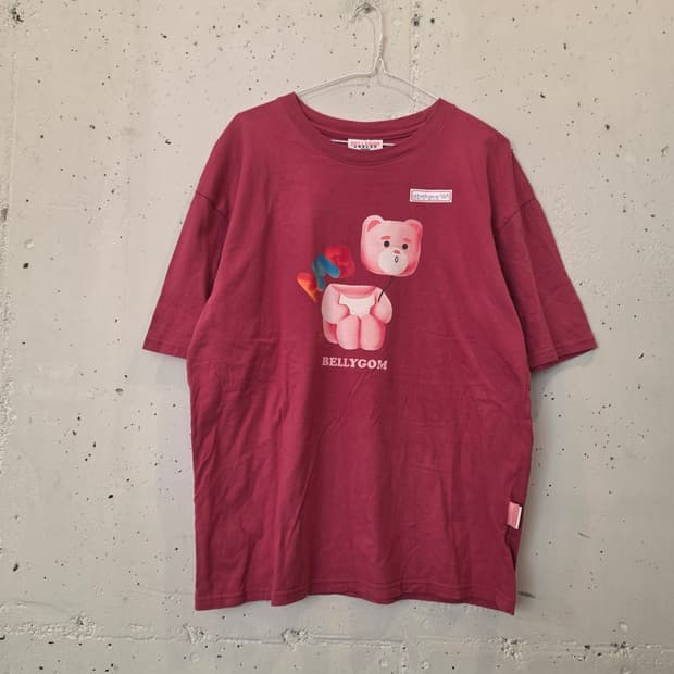 앰블러 벨리곰 반팔티 L