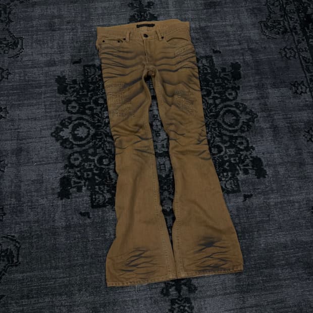 Midas 00s archive damaged whisker boots 