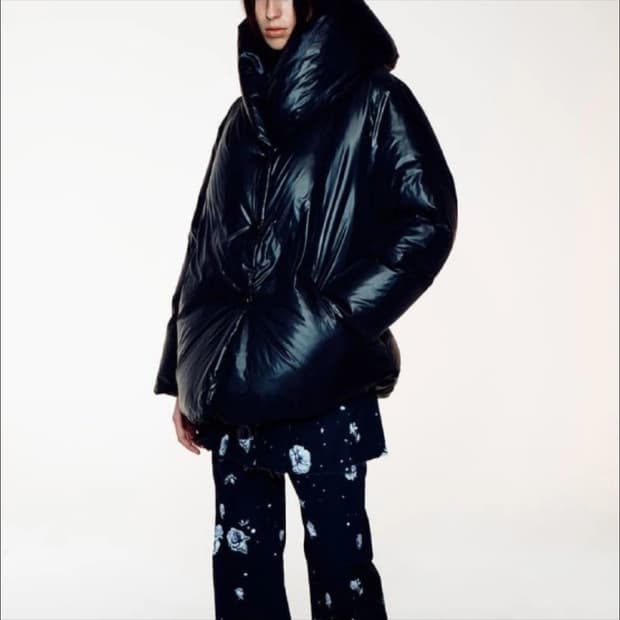 OPEN YY 블랭킷 다운 재킷 패딩