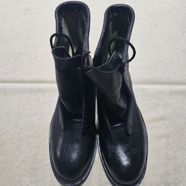 90s 미군오리지날 울버린 월드와이드 스틸토 컴뱃부츠신품 6w