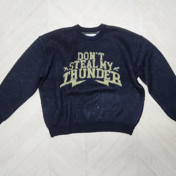 슈퍼서브 thunder 브러쉬드 니트 L