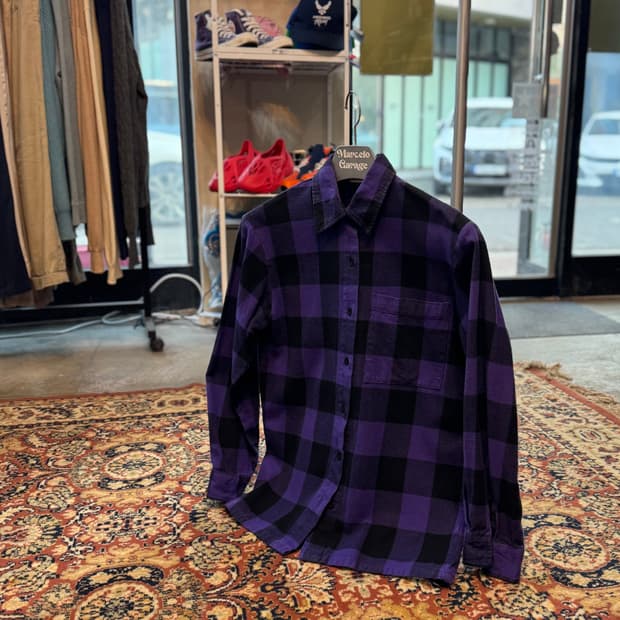 빈티지 플란넬 셔츠 XS~S (587)