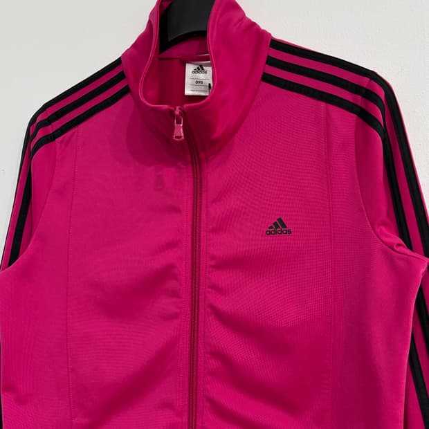 아디다스 여성 져지 트랙탑