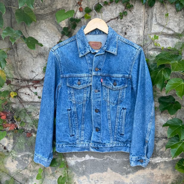 80s levis 리바이스 3rd 데님 트러커 자켓 usa made
