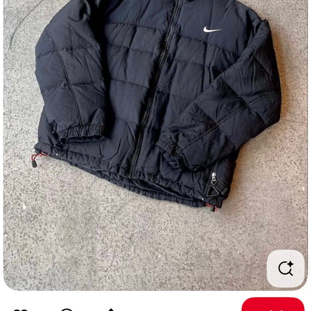 나이키acg빈티지패딩 