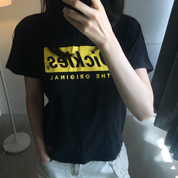 디키즈 중앙로고 반팔티셔츠