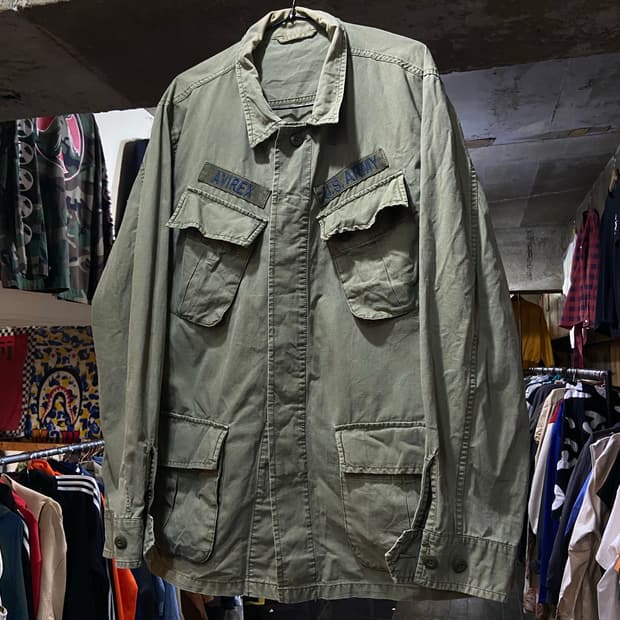 Avirex 아비렉스 재팬 정글 퍼티그 자켓