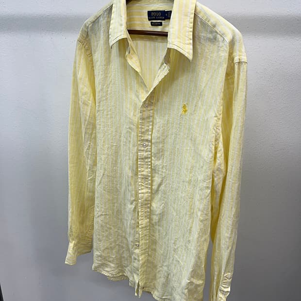 여) 폴로 신형 레몬 린넨셔츠 