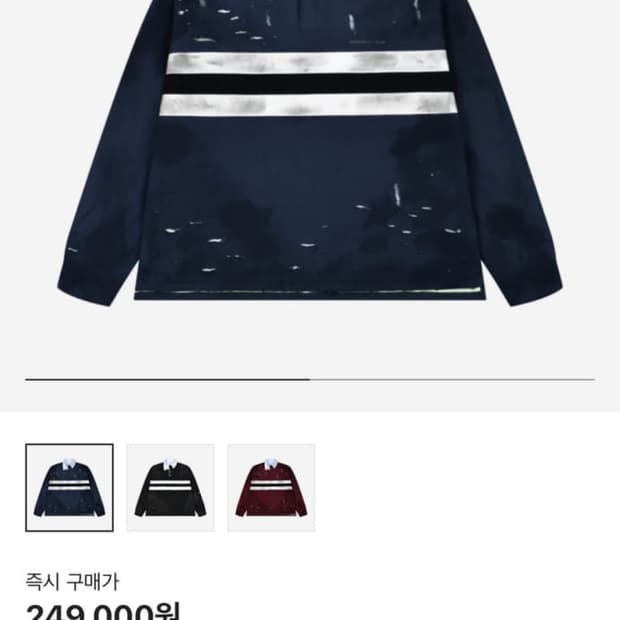 프로젝트지알 폴로 티셔츠 네이비 1