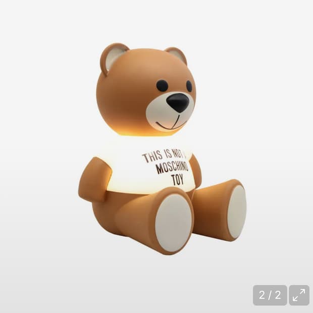 카르텔 모스키노 테디베어 램프 조명 인테리어 소품