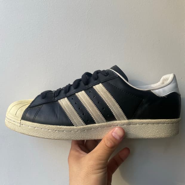 아디다스 슈퍼스타 80s 블랙 화이트 270