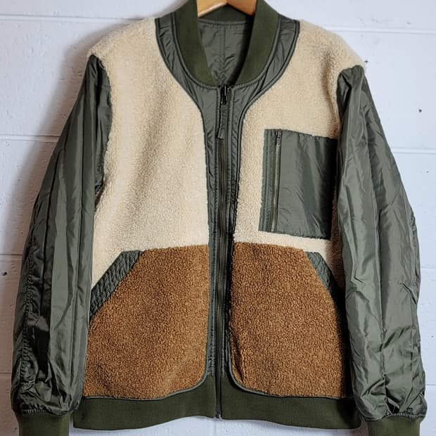 아메리칸이글(남여공용) 리버시블(양면) MA-1 항공점퍼(블루종) 판매