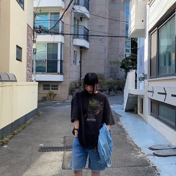 Harley Davidson 할리 데이비슨 반팔티