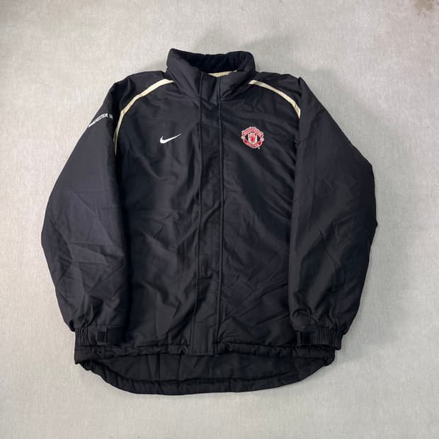 100 나이키 맨유 누빔 나일론 자켓