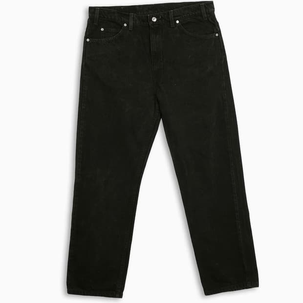 리바이스 505 오렌지탭 흑청 블랙진 90s 36인치