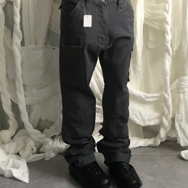 Gray cago pants